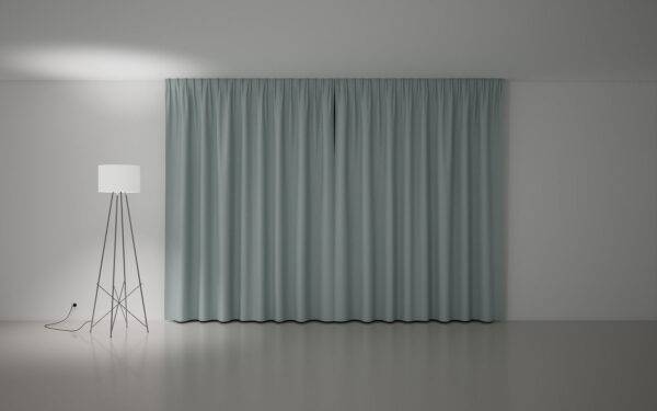Vorhang online kaufen Dawn 2 kvadrat mintgrün im Wohnzimmer