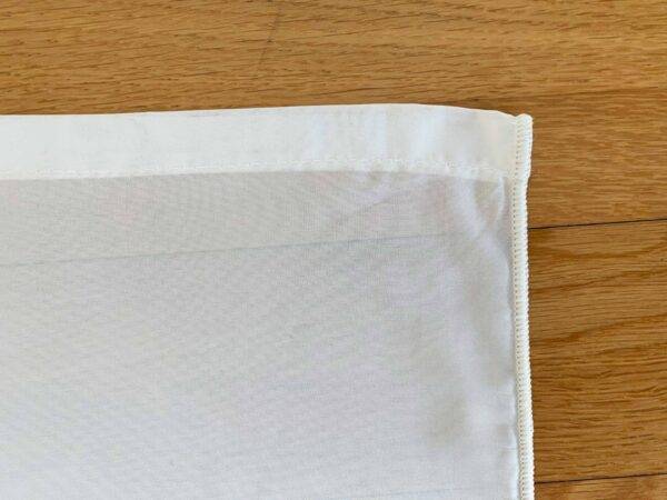 Tagesvorhang Antibakteriell OPTIMA Saum weiss