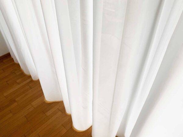 Tagesvorhang Antibakteriell OPTIMA Wellen weiss