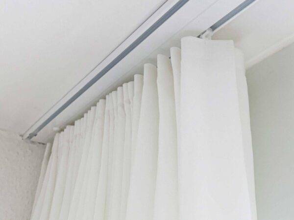 Tagesvorhang Antibakteriell OPTIMA Konfektion weiss