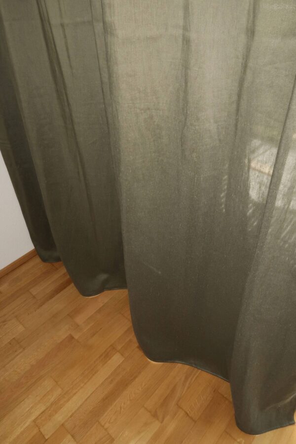 Massvorhang SOHO Fischbacher 1819 mit Saum