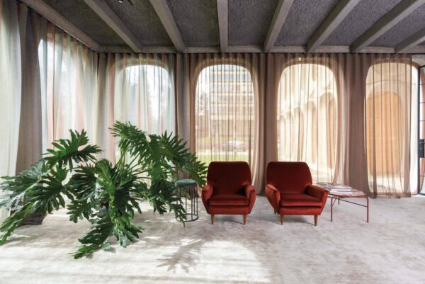 OSIAN offener Tagesvorhang nach Mass