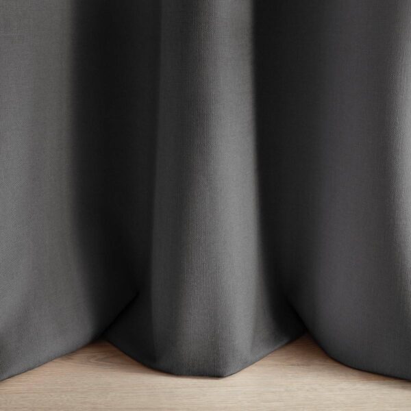 ACCRA Fischbacher 1819 Stoffmuster - Anthrazit [435]