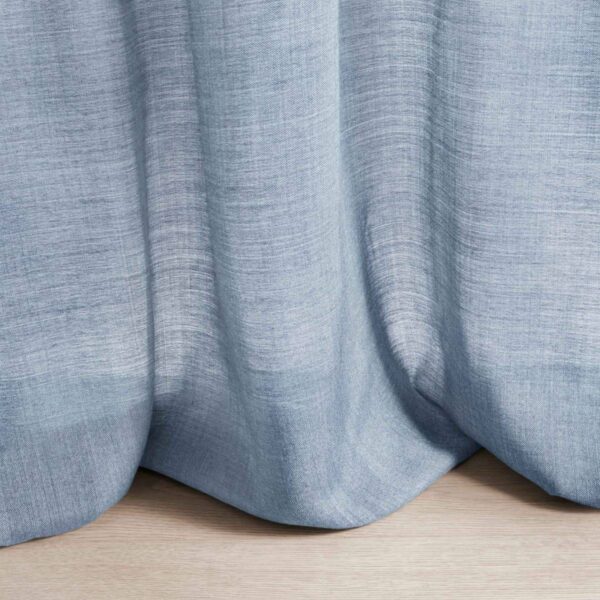 Tagesvorhang TANA von Fischbacher 1819 - Stoffmuster Blau [101]