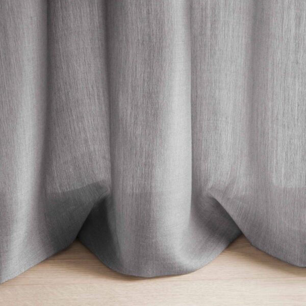 Tagesvorhang TANA von Fischbacher 1819 - Stoffmuster Grau [115]