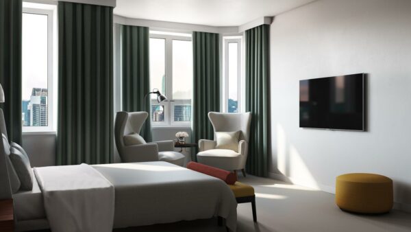 Verdunkelungsvorhang RE-NEW FR-One - Raumansicht